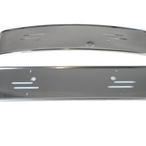 License plate trim set for Mercedes R107 W114 W115 W116 W123