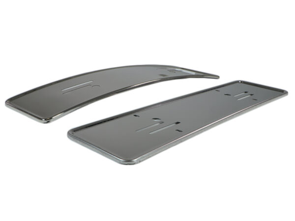 License plate trim set for Mercedes R107 W114 W115 W116 W123 - Image 3