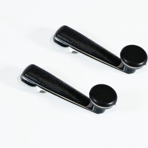 Window crank set with black insert for Mercedes classic cars