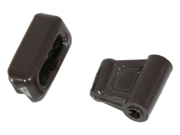 Clips set for Mercedes R107 sun visor - brown - Image 6