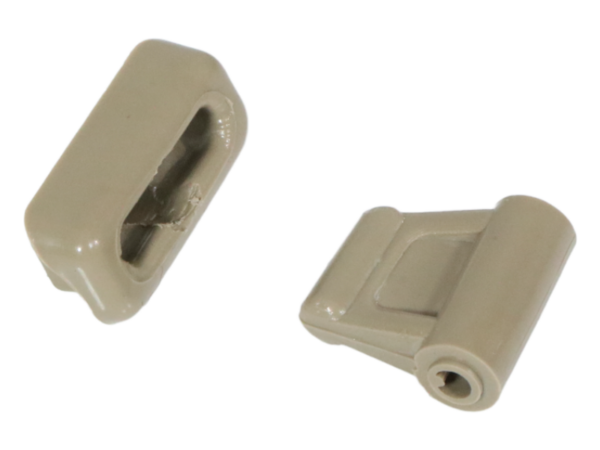 2x clip set for Mercedes R107 sun visor - mushroom - Image 4