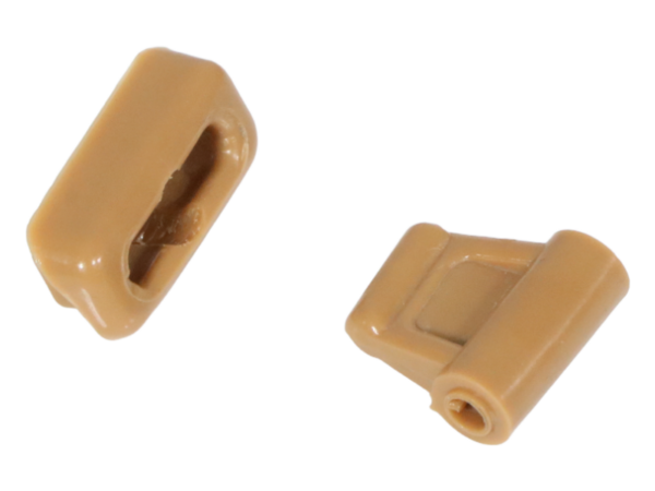 2x clip set for Mercedes R107 sun visor - palomino - Image 6