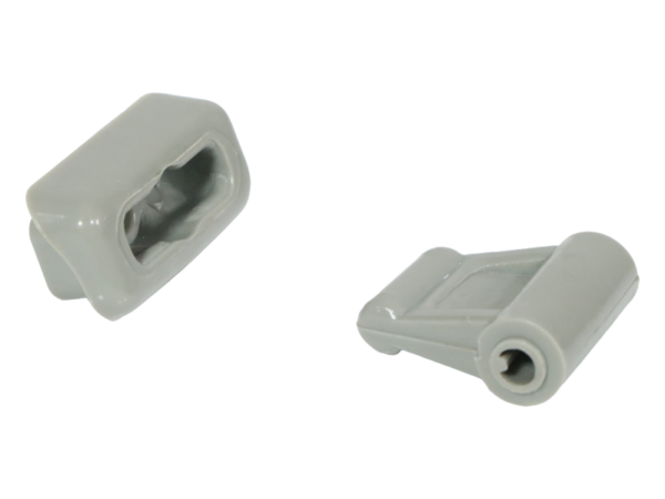 2x clip set for Mercedes R107 sun visors - gray - Image 3