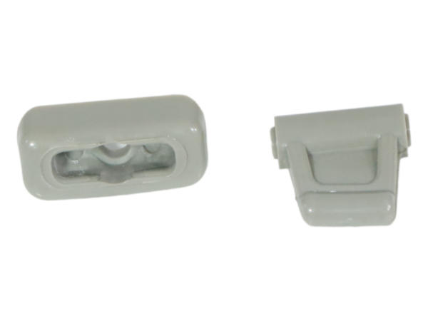 2x clip set for Mercedes R107 sun visors - gray - Image 4