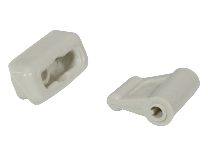 2x clip set for Mercedes R107 sun visors - parchment - Image 3