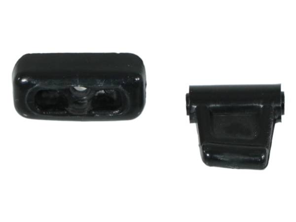 2x clip set for Mercedes R107 sun visors - black - Image 3