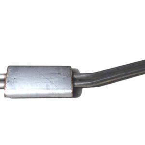 Stainless steel exhaust center pot for Mercedes R107