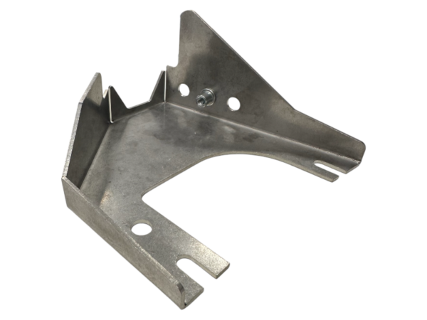 Stainless steel holder for ABS block front right on Mercedes R107
