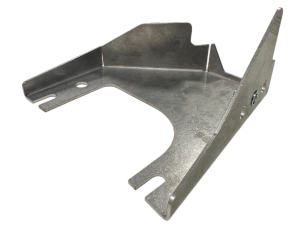 Stainless steel holder for ABS block front right on Mercedes R107 - Image 3