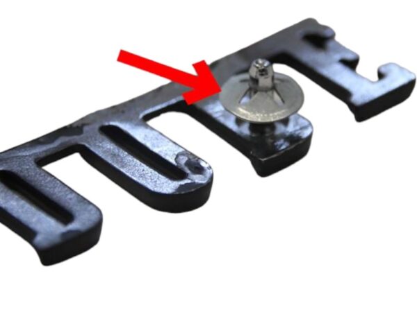 3mm. Fastening clip for type symbols - Image 2
