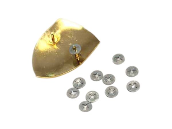 Pack of 10 fastening clips for 3mm bolts on lettering and emblem