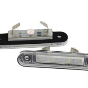 Set of license plate lights for Mercedes W124 W201 W202