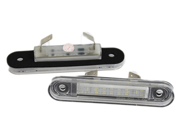 Set of license plate lights for Mercedes W124 W201 W202