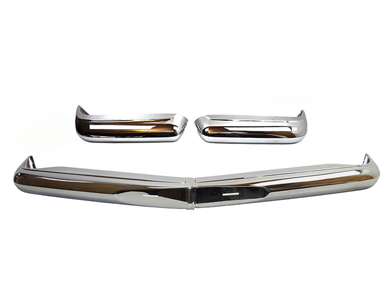 Chrome bumper set front & rear for Mercedes W113