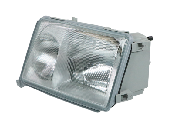 1 set of headlights H4/H3 with LWR + indicators in yellow for Mercedes W124 - Image 6