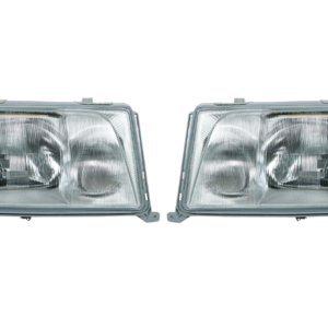 Frontscheinwerfer mit LWR H4/H3 fuer Mercedes W124 93-96