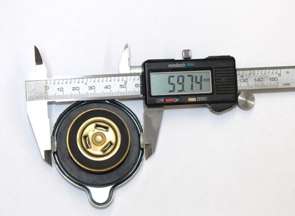 60s radiator cap with pressure relief valve - Image 4