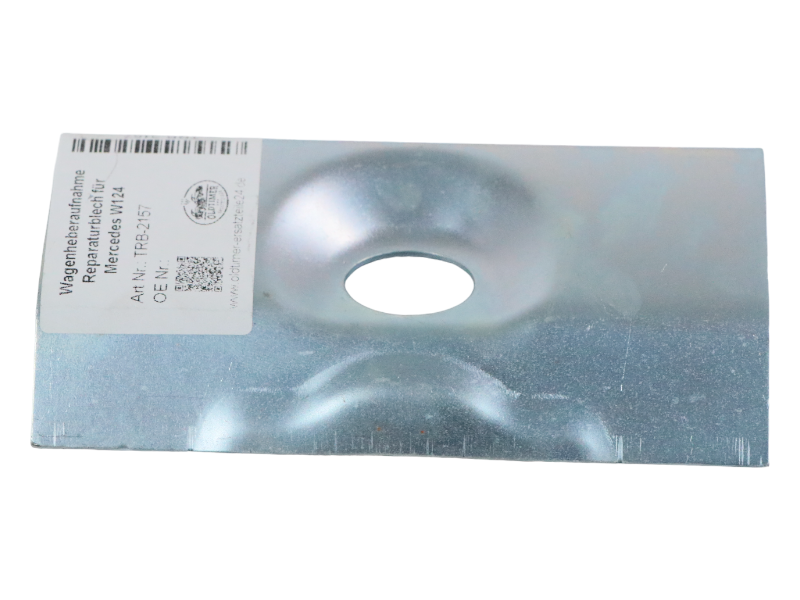 Jack holder repair sheet metal repair sheet 10x12cm for Mercedes W124 - Image 2