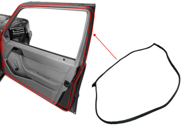 Front right door seal for Mercedes W124