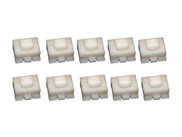 10x retaining clip / fastening clip for Mercedes W124 side bar