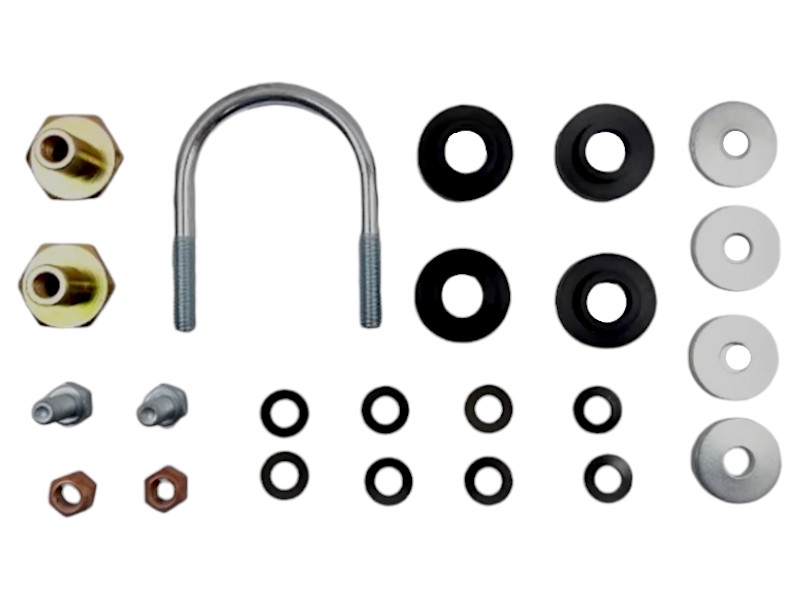 Exhaust system mounting kit for Mercedes W108 W111 W114 W123 W126