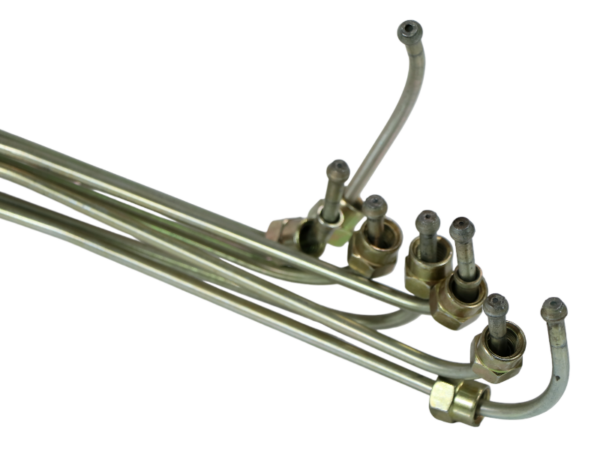 Injection line set with brackets for Mercedes W108 / W113 - Image 4